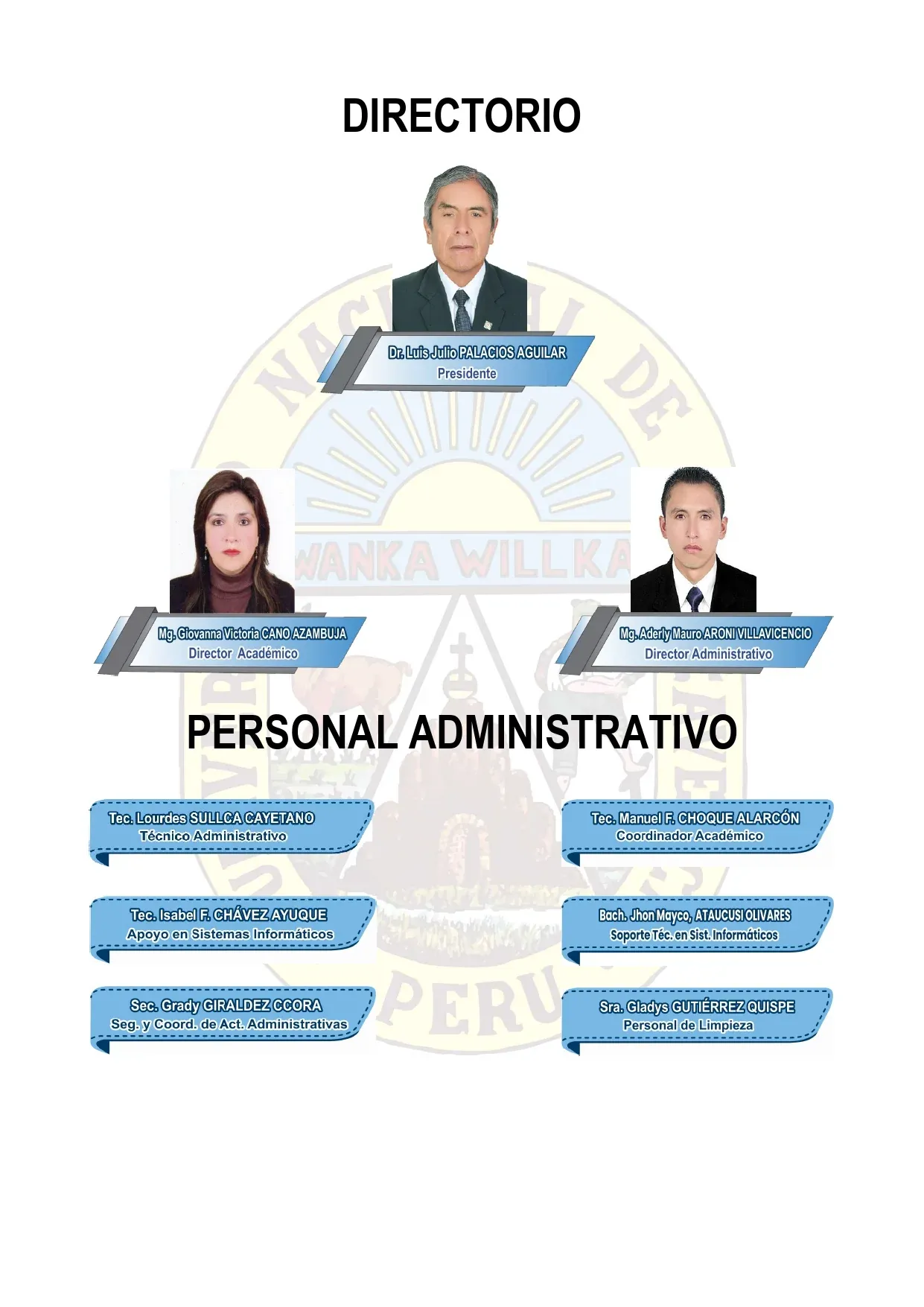 Nuestras autoridades